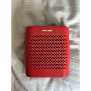 Bose SoundLink Color Model 415859 Red Wireless Bluetooth Speaker - TESTED
